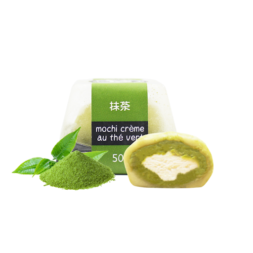 Mochi crème thé vert
